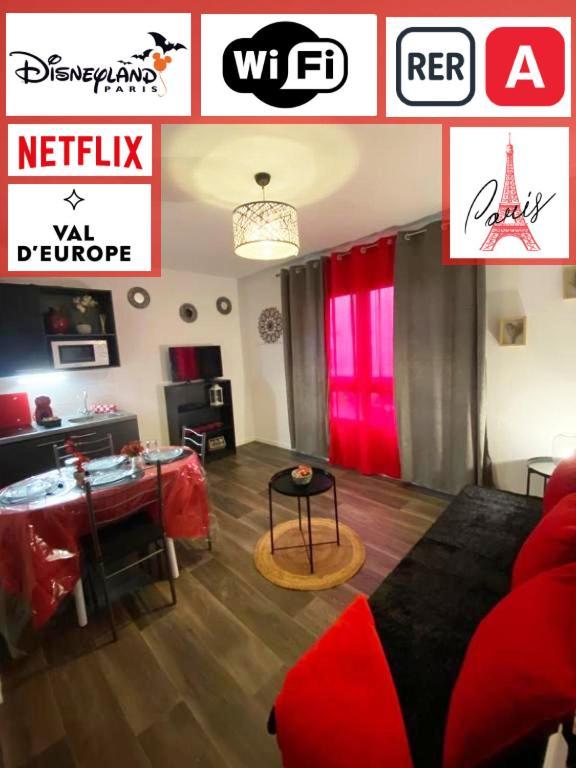 Disneyland Paris - Calm & Cute Studio 6 Mins From Rer A! Torcy  Eksteriør bilde
